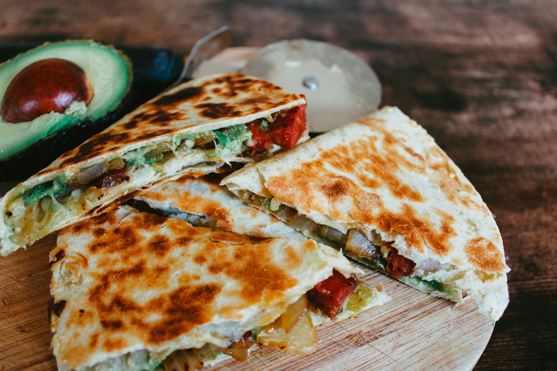 Southwest Chipotle Grilled Veggie Quesadillas